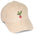 Bestickte Cord Cap – Radieschen
