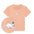 Babyshirt Samantha die Katze - Pfirsich