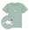 Kindershirt Samantha die Katze - Mintgrün