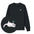 Bestickter Pullover – Samantha die Katze
