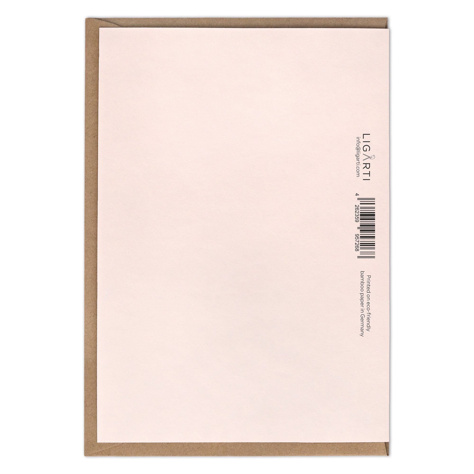 Folding card – Pig Good luck