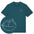 T-Shirt Schlafender Fuchs - Petrol