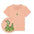 Babyshirt Schorsch die Schlange - Pfirsich
