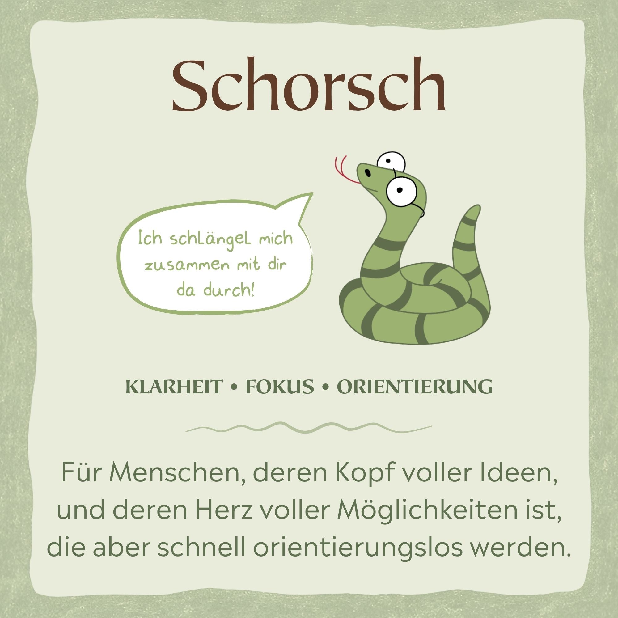 Bestickte Cap – Schorsch die Schlange