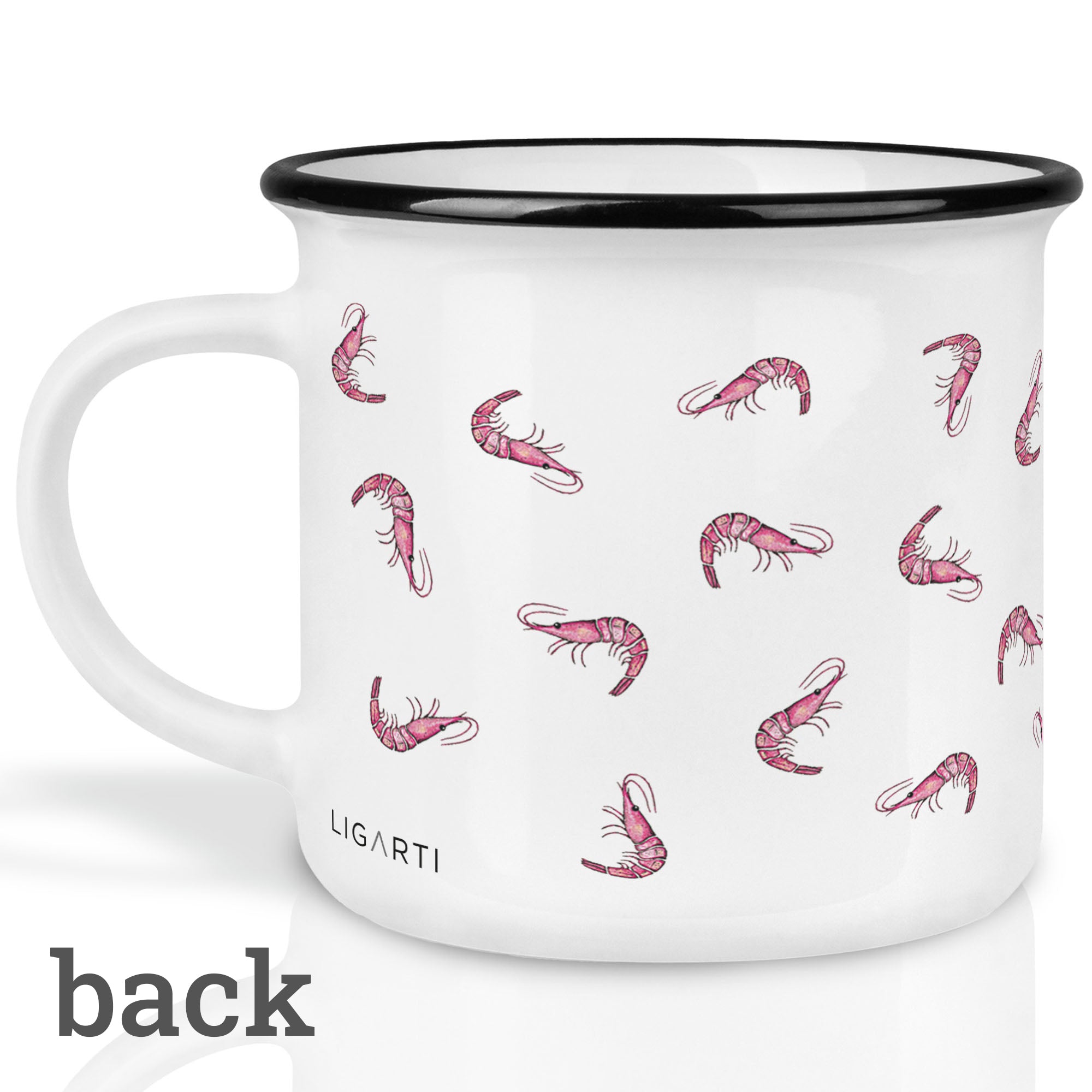 Ceramic Mug - Shrimp Cocktail