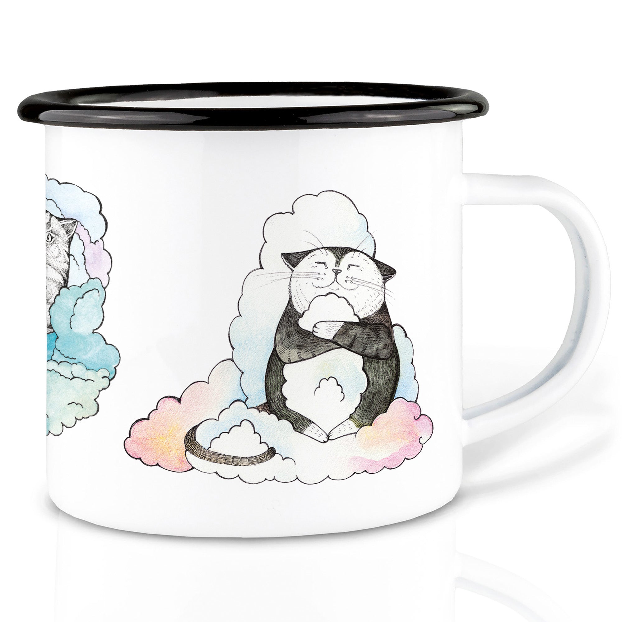 Emaille Tasse – Tommi & Friends