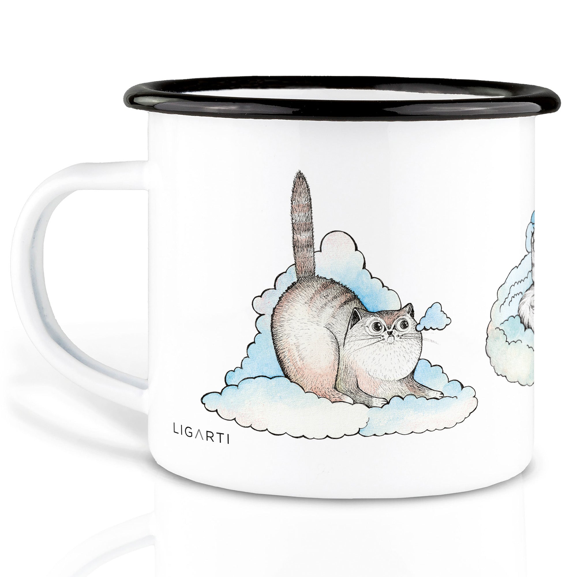 Emaille Tasse – Tommi & Friends