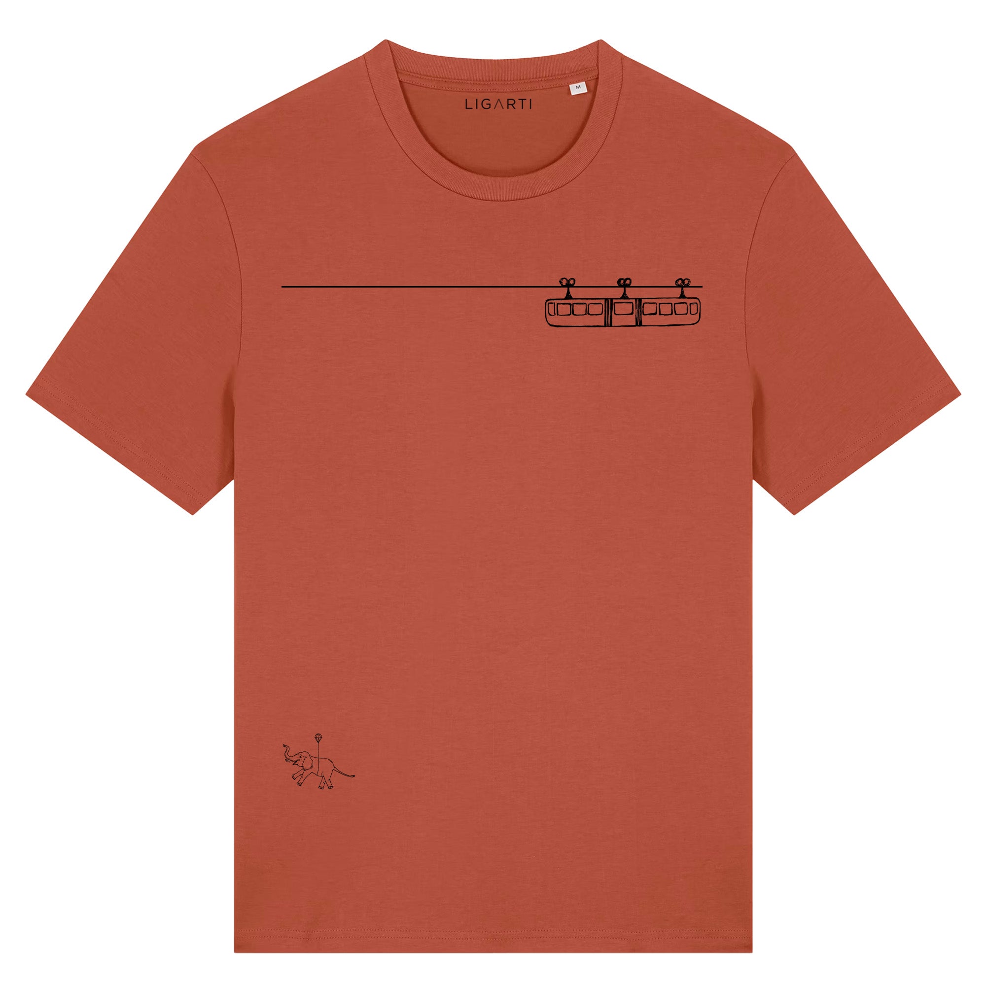 T-Shirt Tuffi - Terracotta