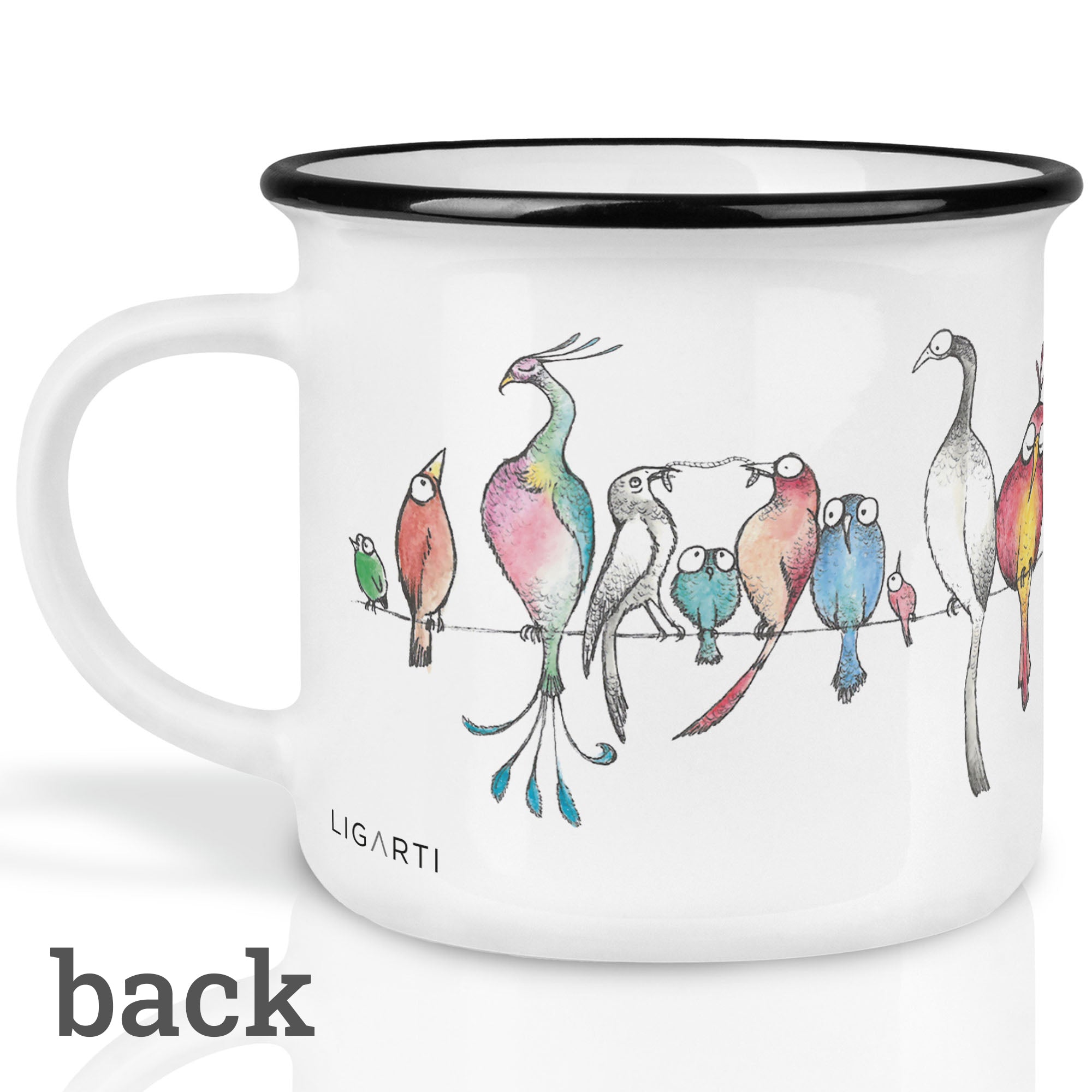 Ceramic Mug - Bird Parade