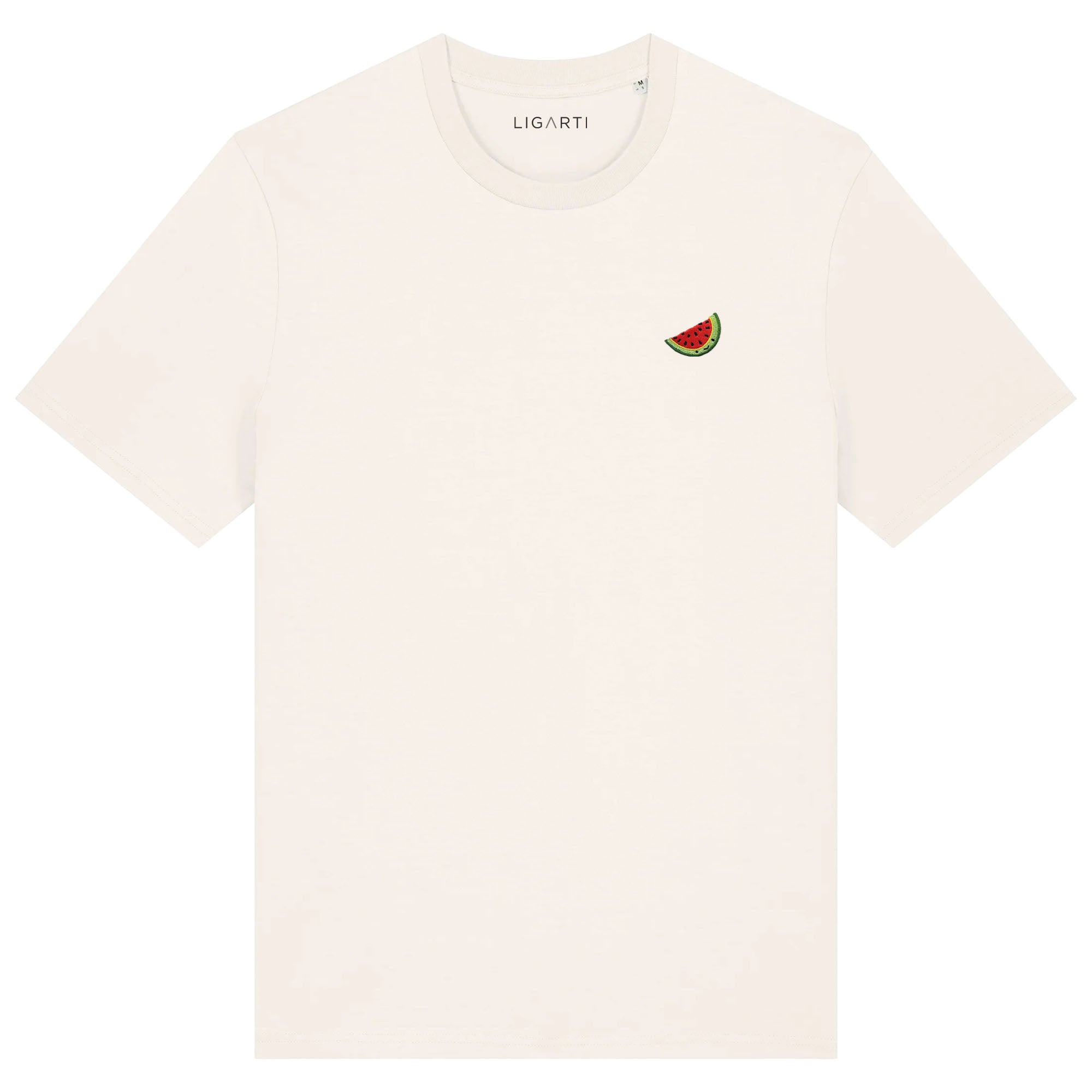 Besticktes T-Shirt – Wassermelone