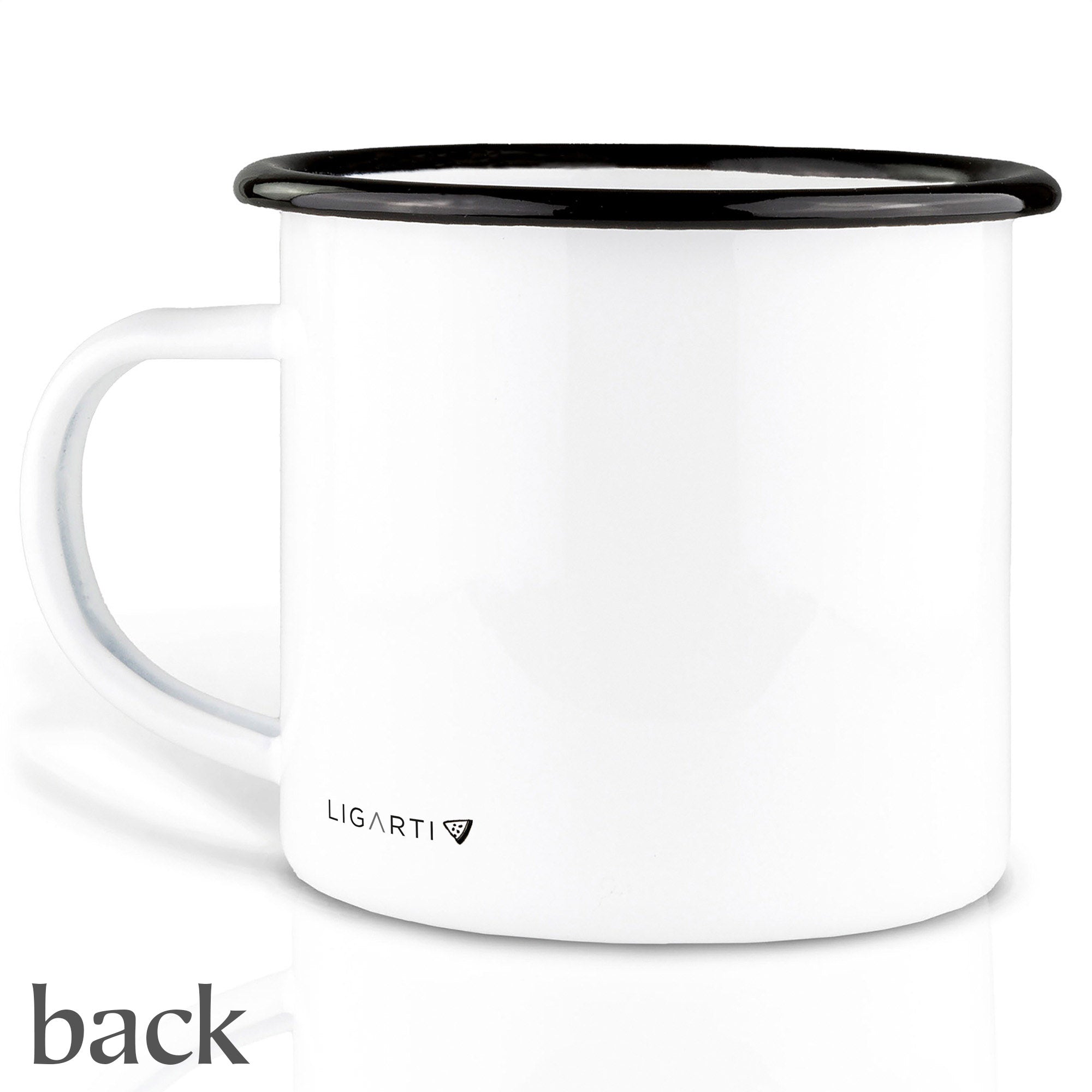 Emaille Tasse – Wassermelone