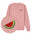 Bestickter Pullover – Wassermelone