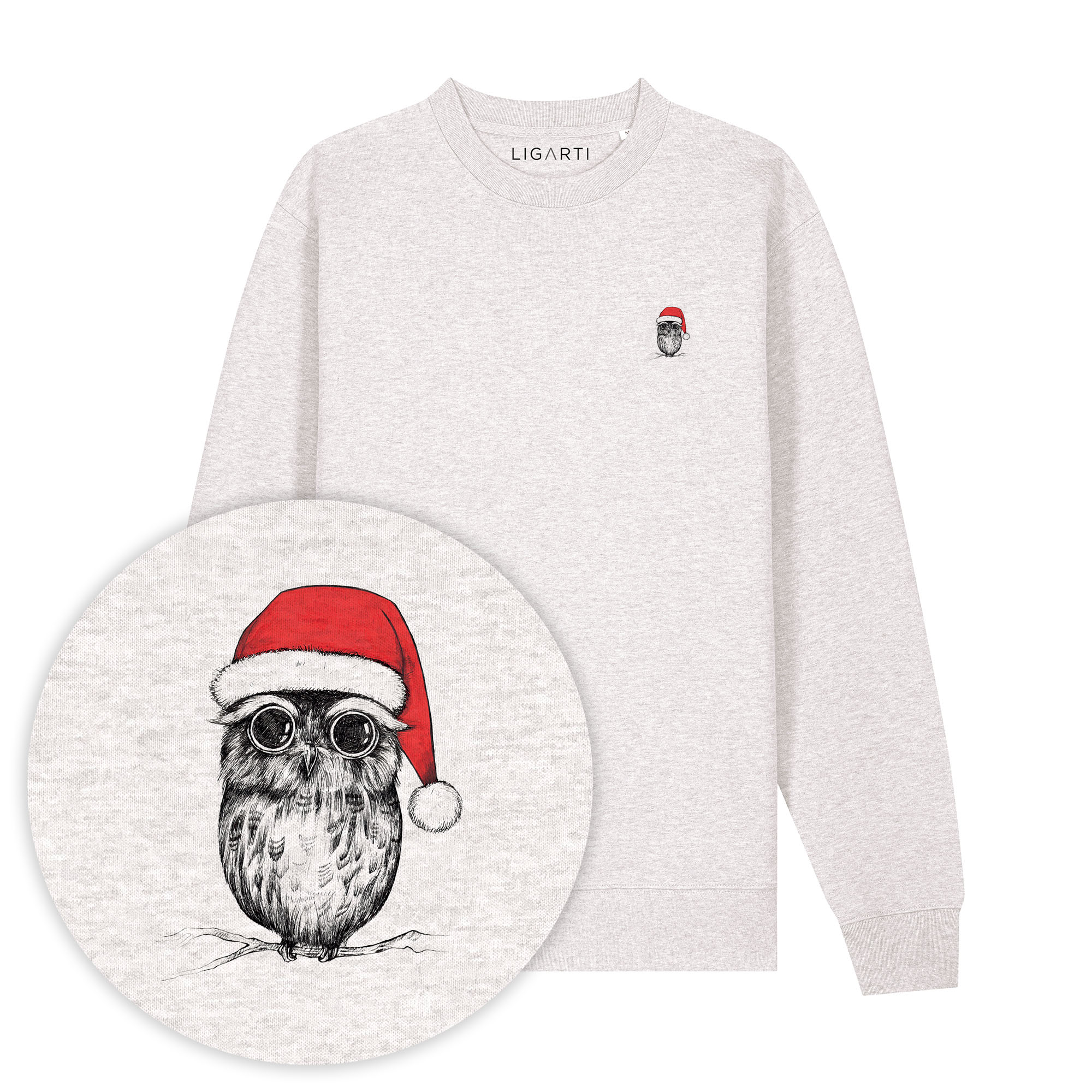Pullover – Weihnachtseule