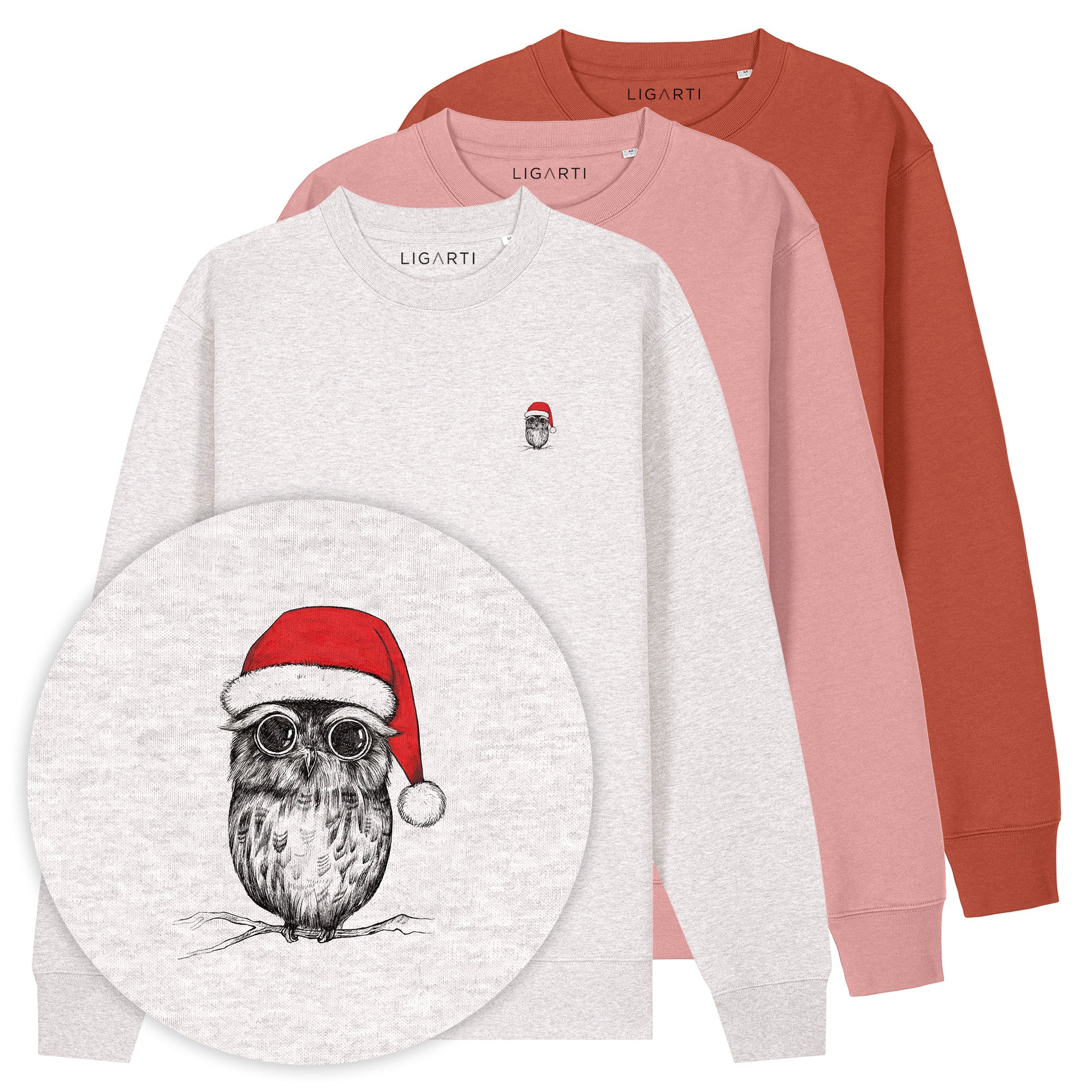Pullover – Weihnachtseule