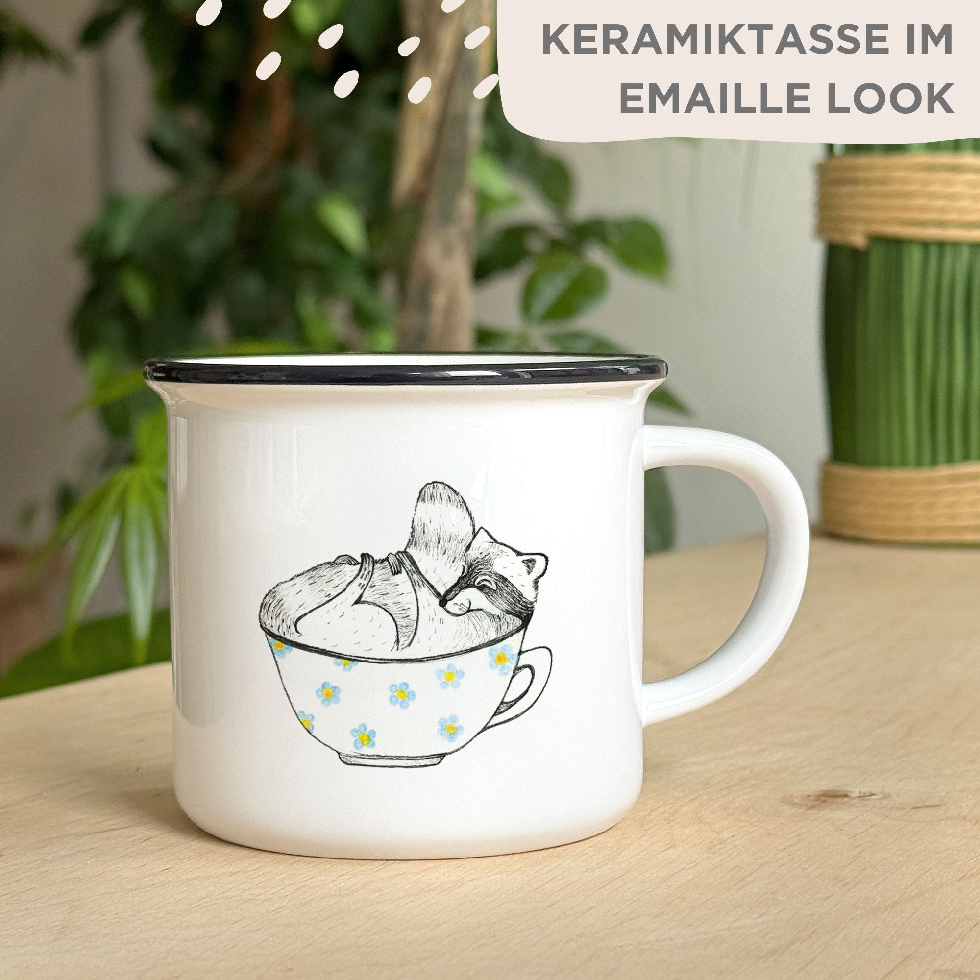 Keramiktasse – Wildbärentee