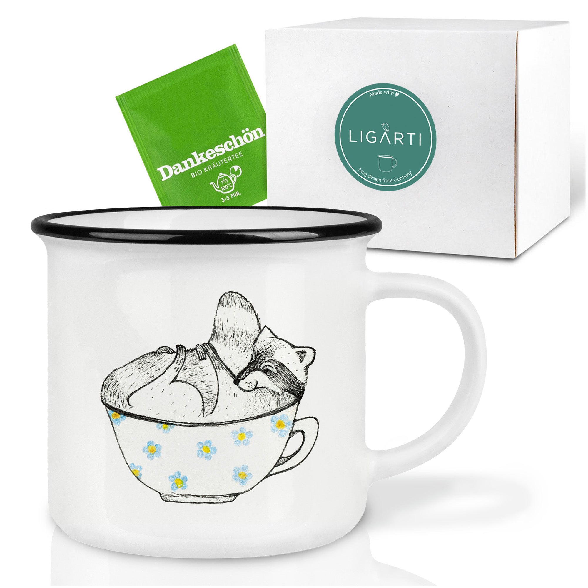 Keramiktasse – Wildbärentee