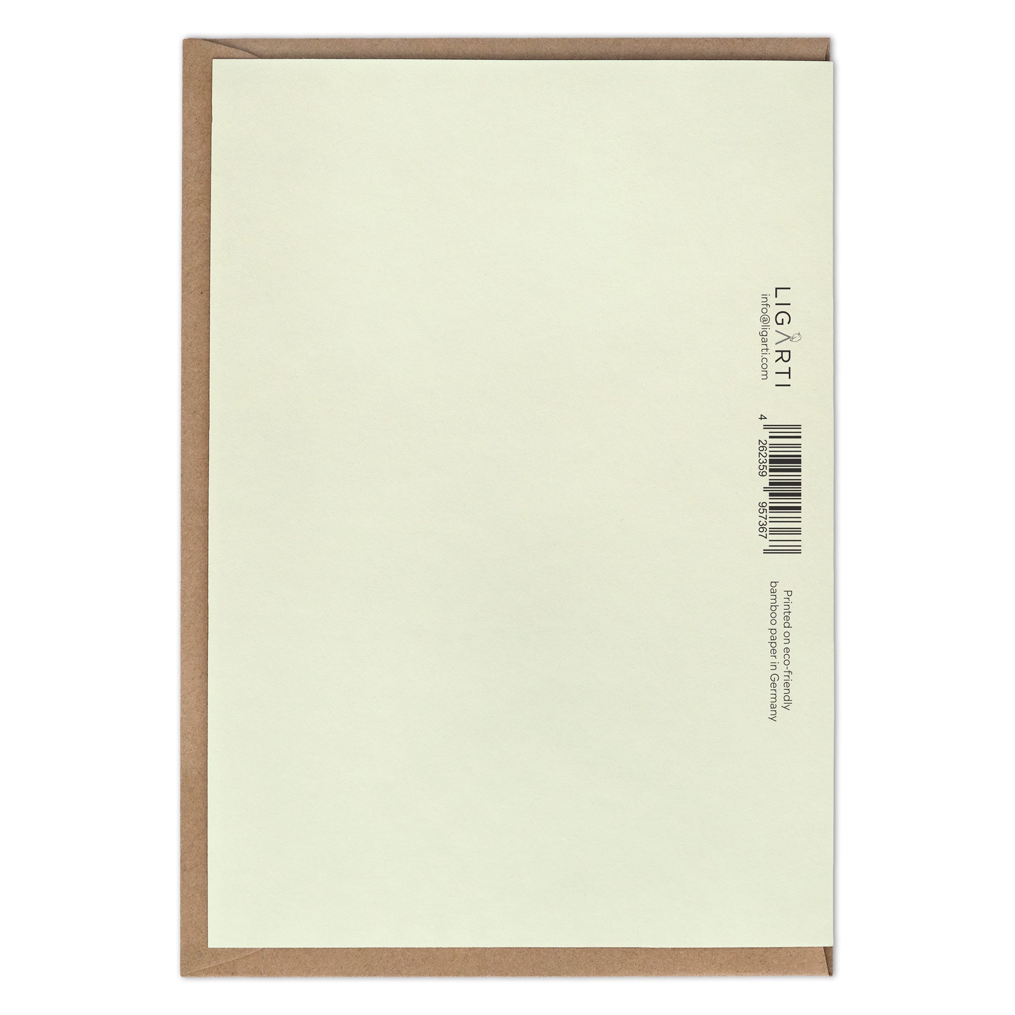 Klappkarte – Wollfried