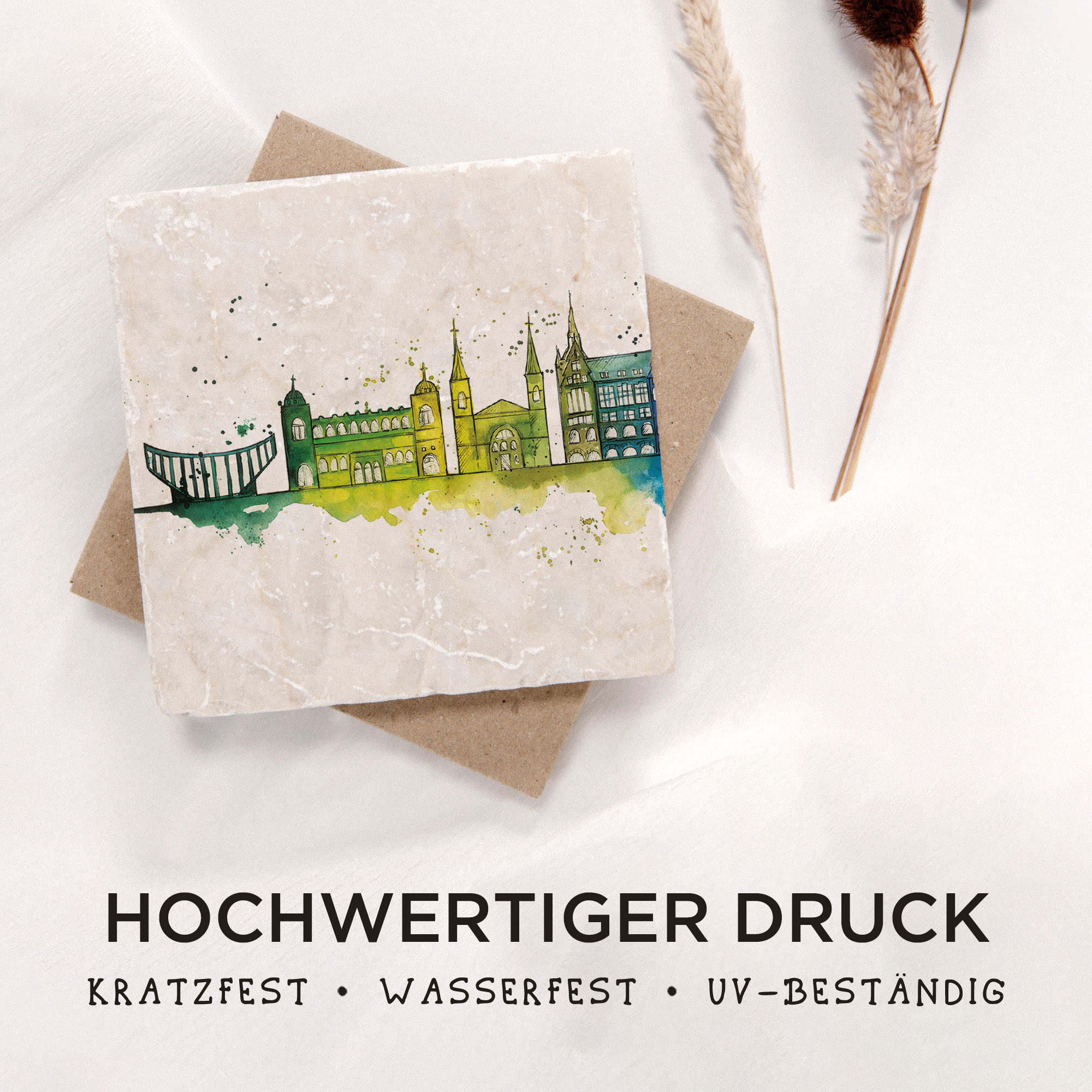 Fliesenuntersetzer – Wuppertal 1