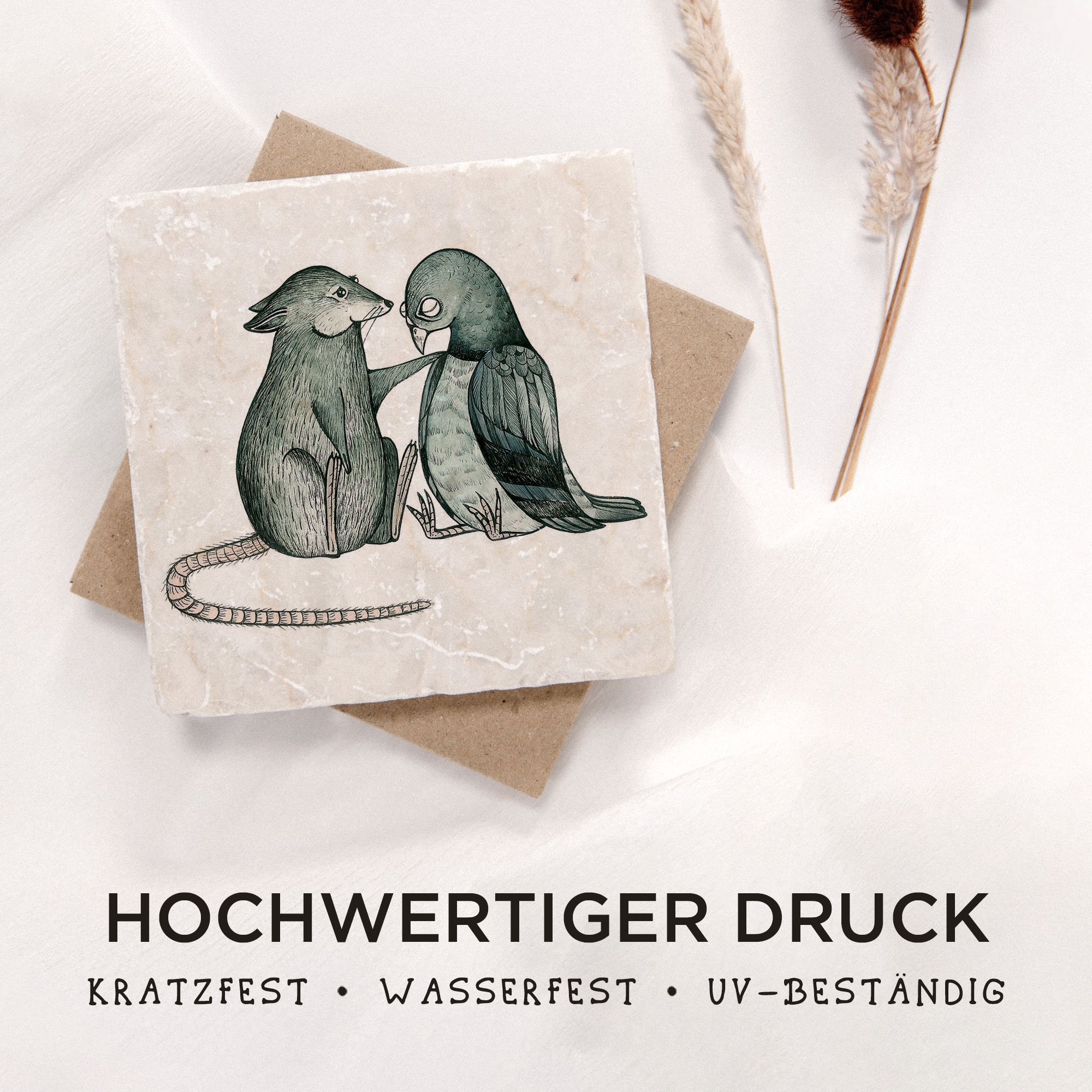 Fliesenuntersetzer – You Are Perfect