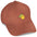 Bestickte Cord Cap – Zitrone