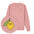 Bestickter Pullover – Zitrone