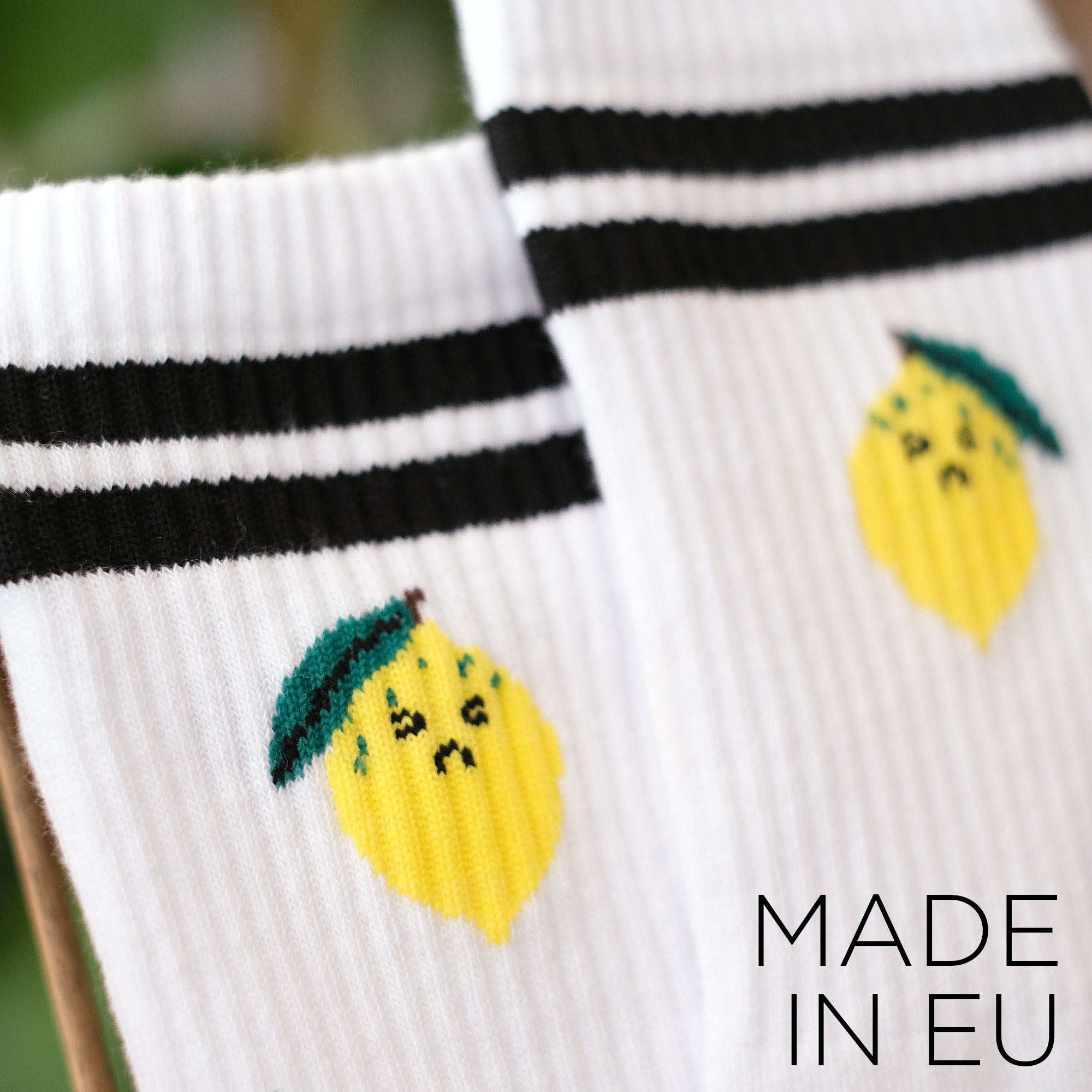 Sportsocken – Zitrone
