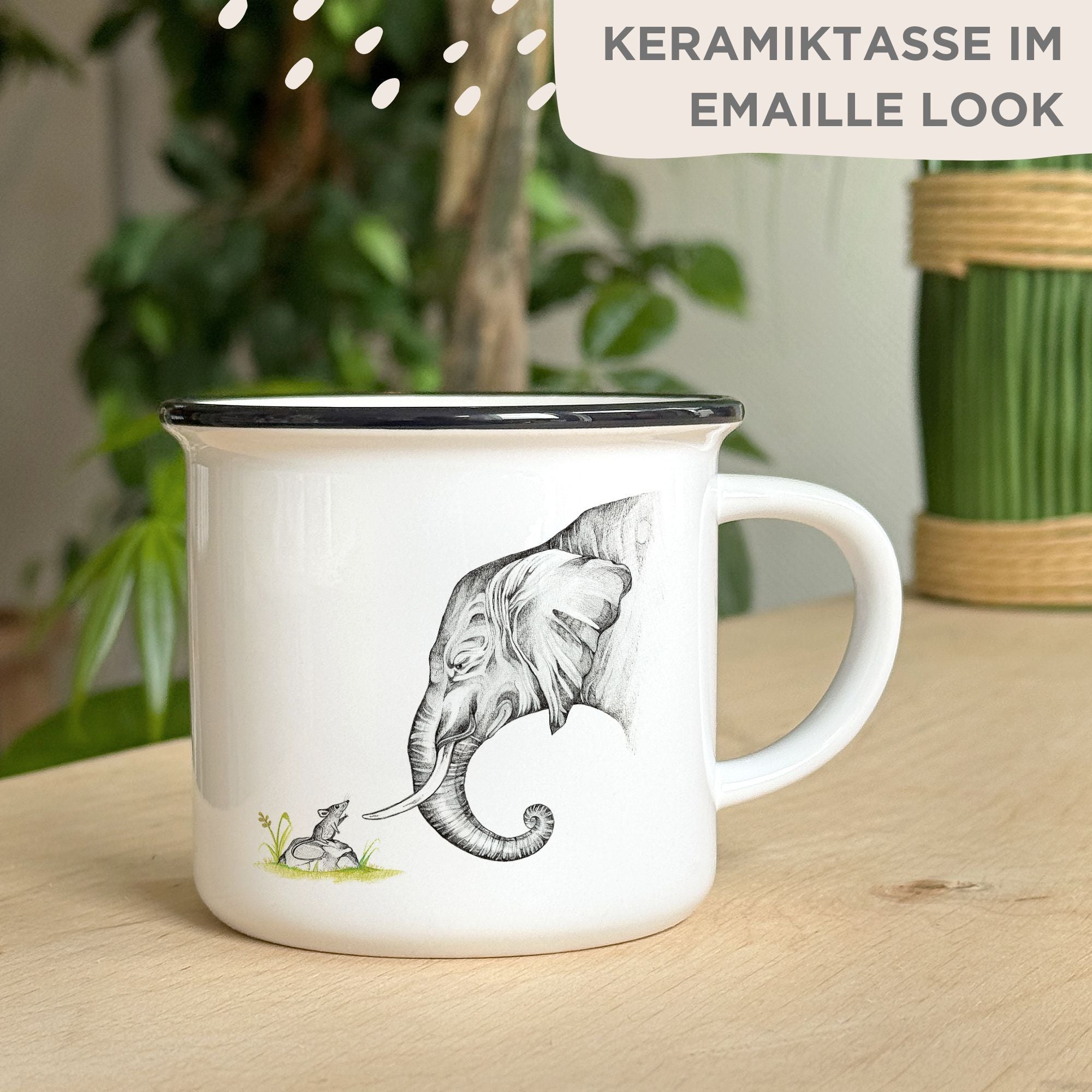 Keramiktasse – Zutrauen