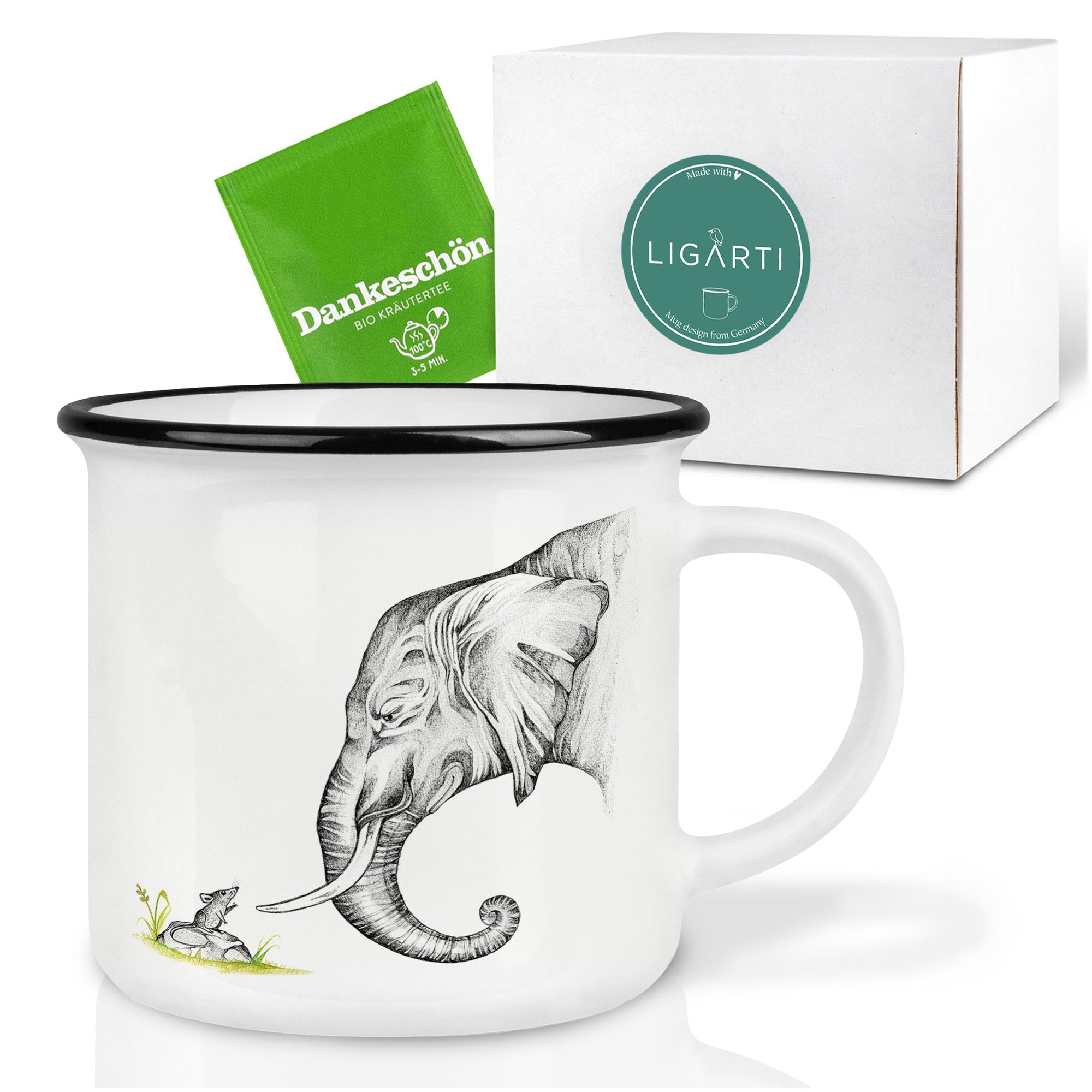 Keramiktasse – Zutrauen
