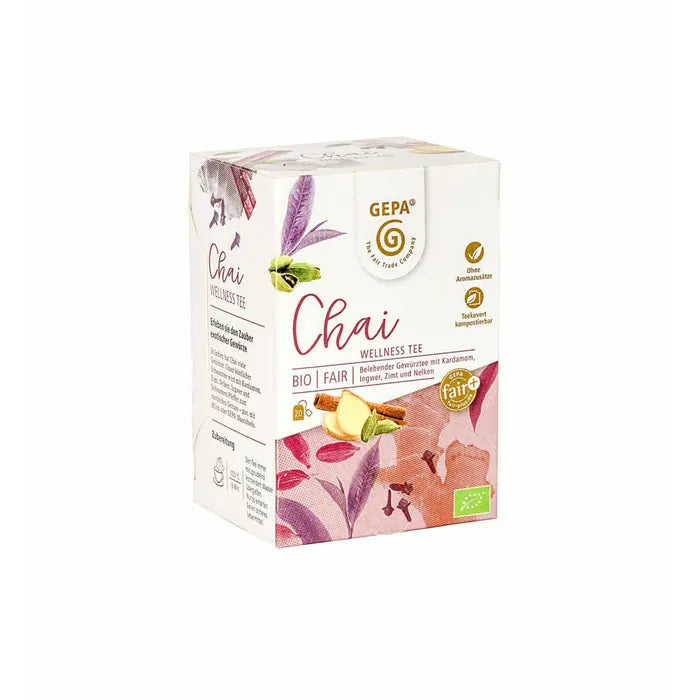 Organic Chai Wellness Tea with Ligarti motif of your choice 