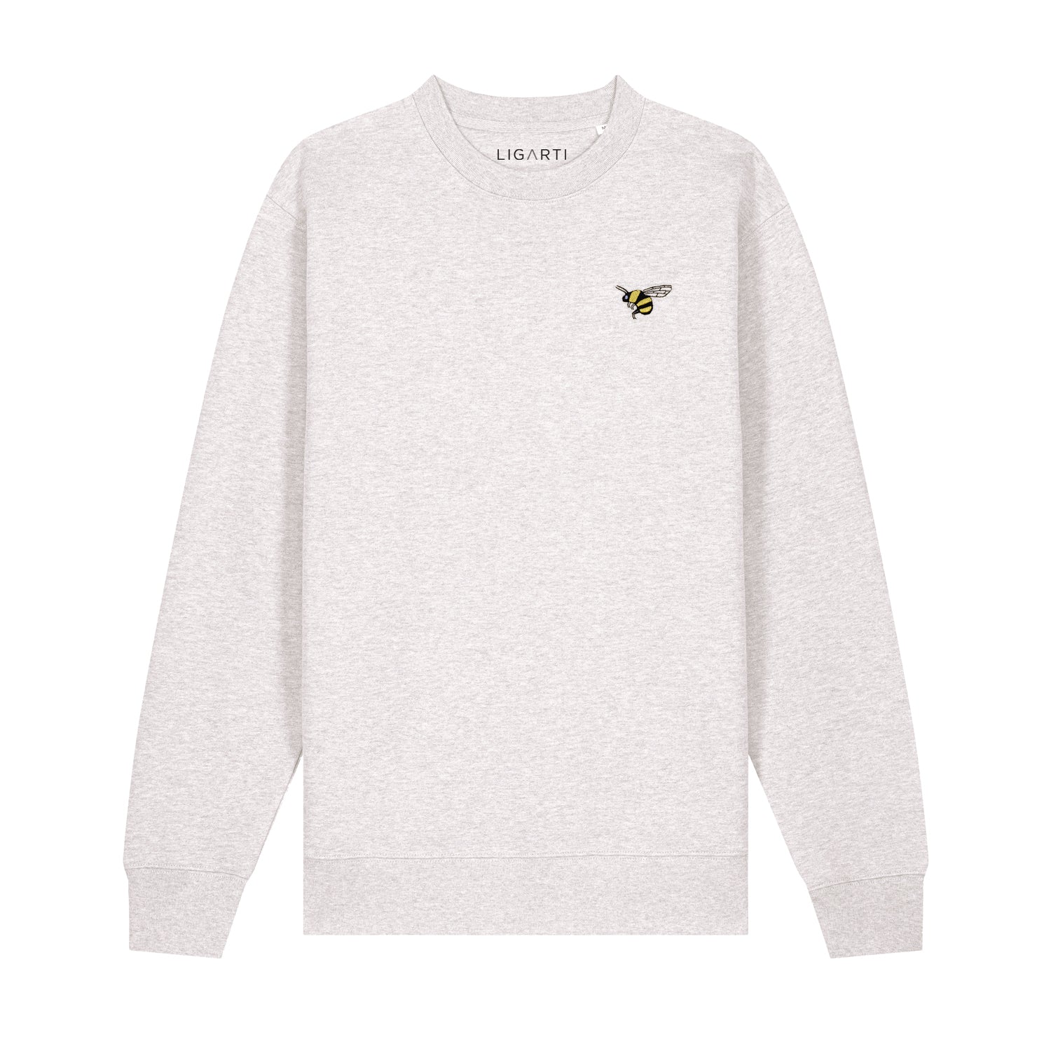 Bestickter Pullover – Brumhilde die Hummel