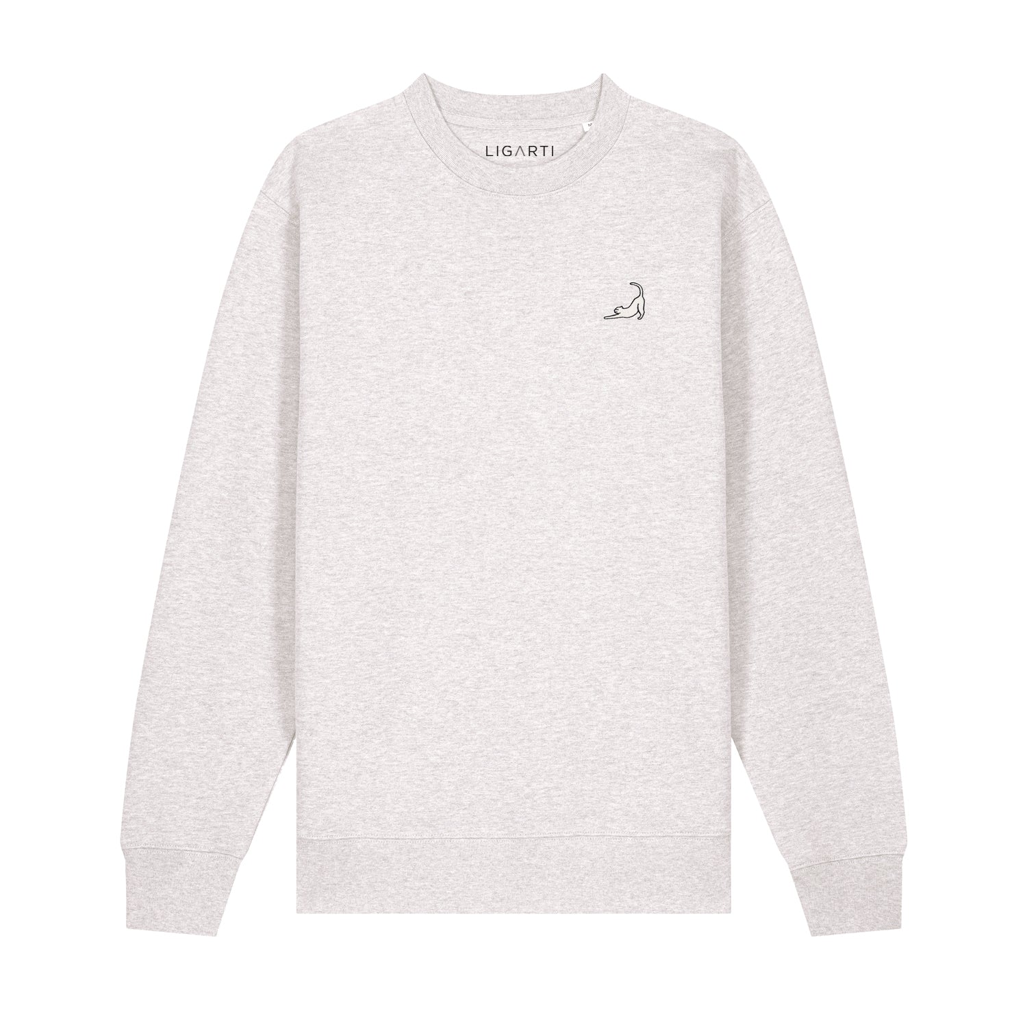 Bestickter Pullover – Eloise die Katze