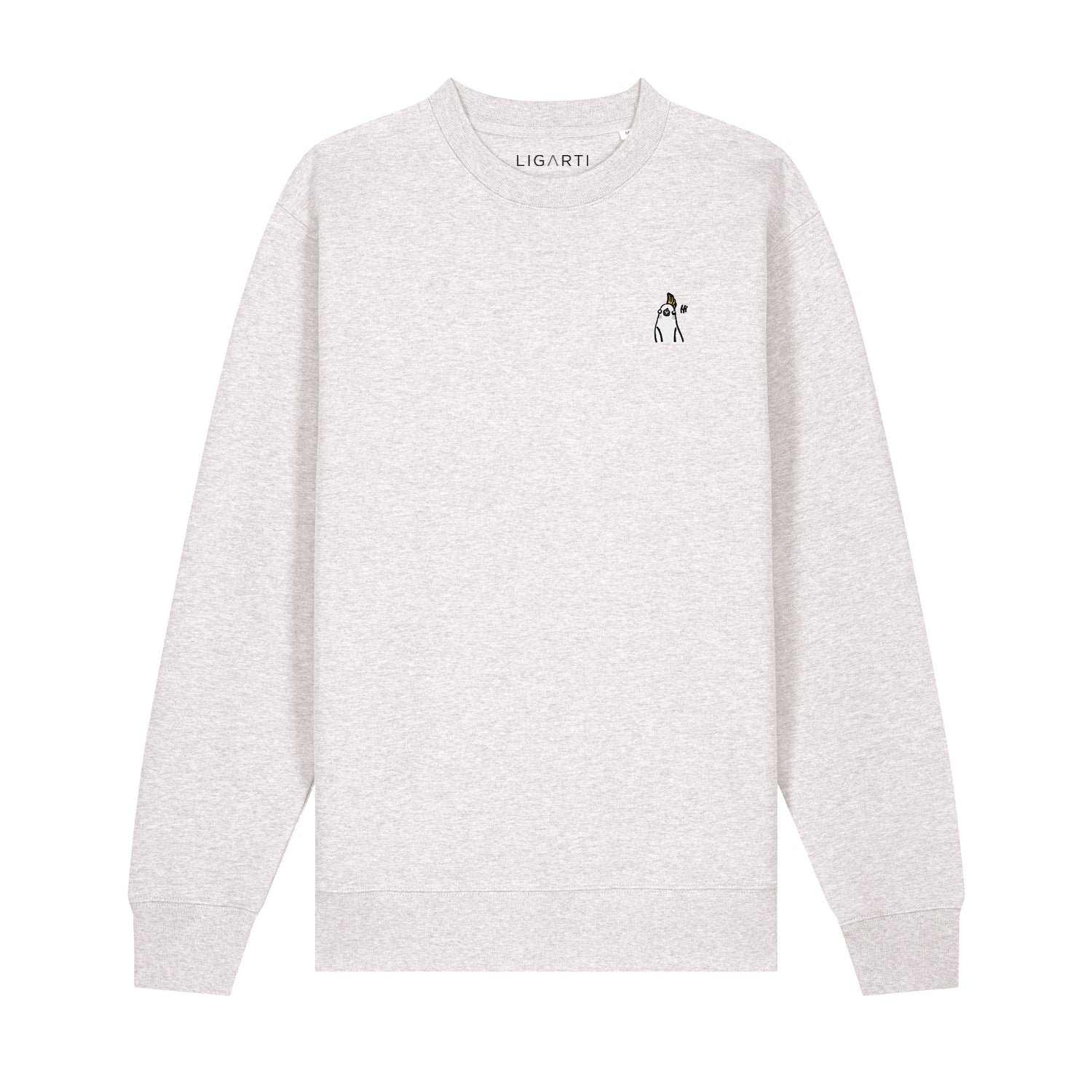 Embroidered Sweater – Heidi the Cockatiel