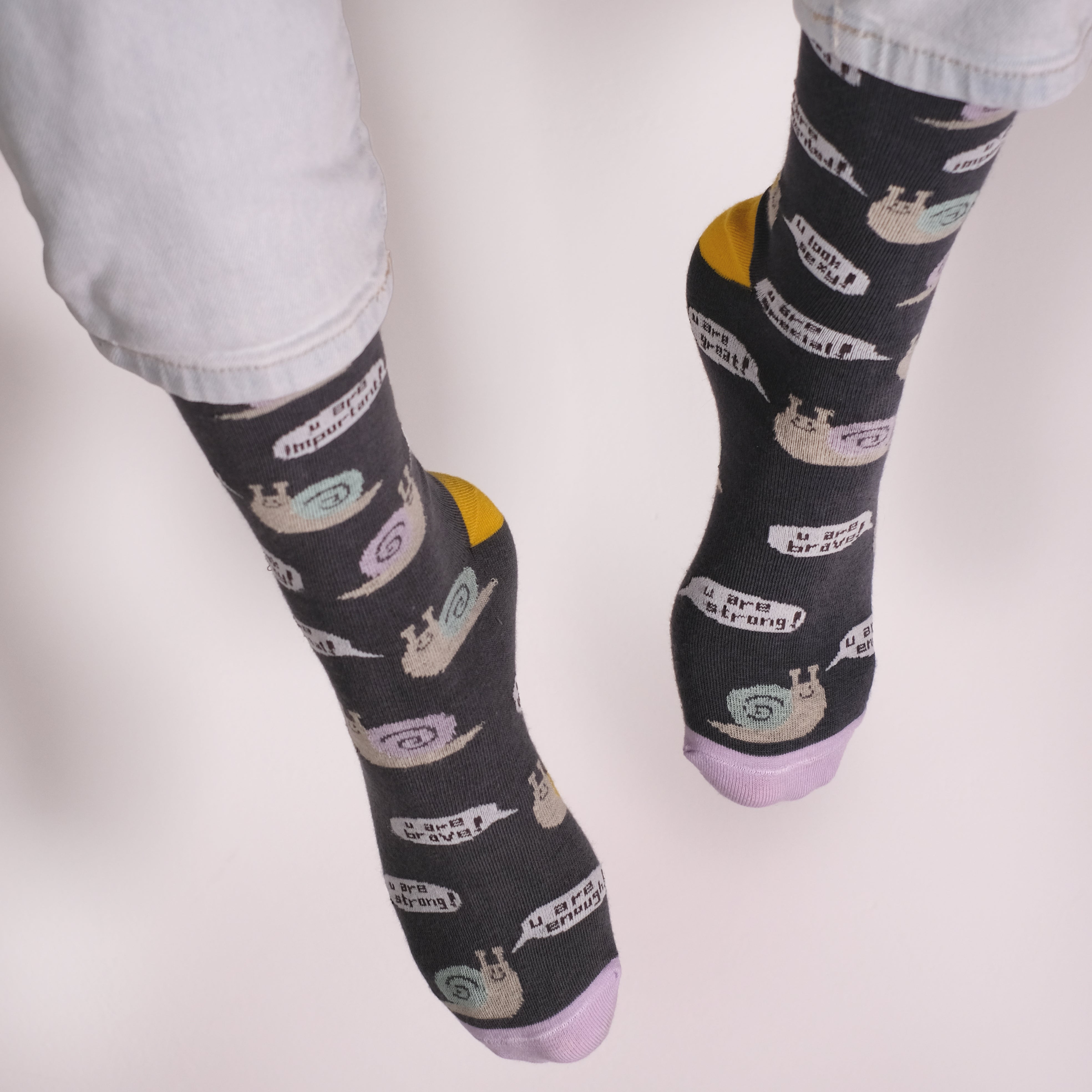 Socken – Schneckenschar