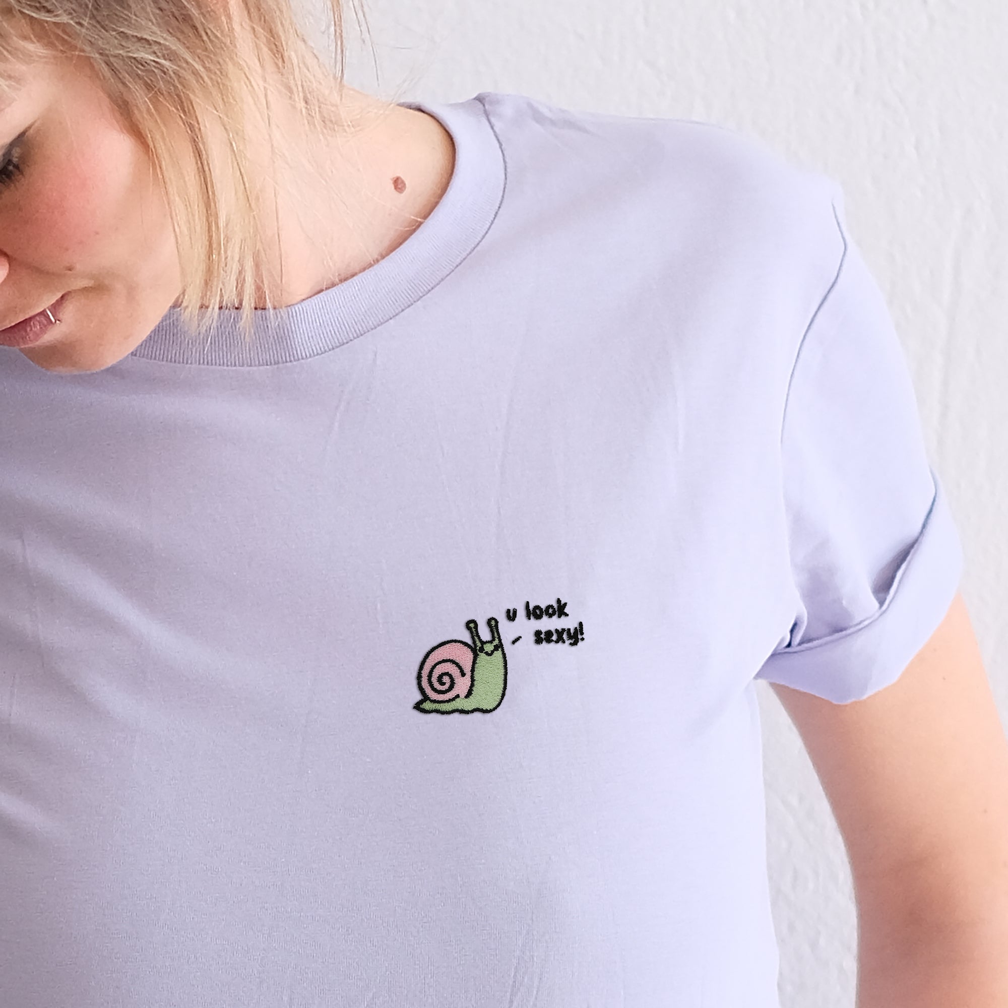 Besticktes T-Shirt – Schnexy