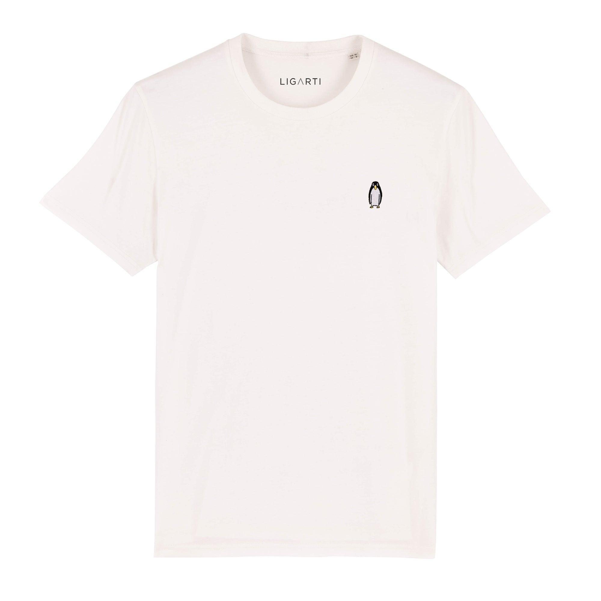 Embroidered T-Shirt – Thorben the Penguin