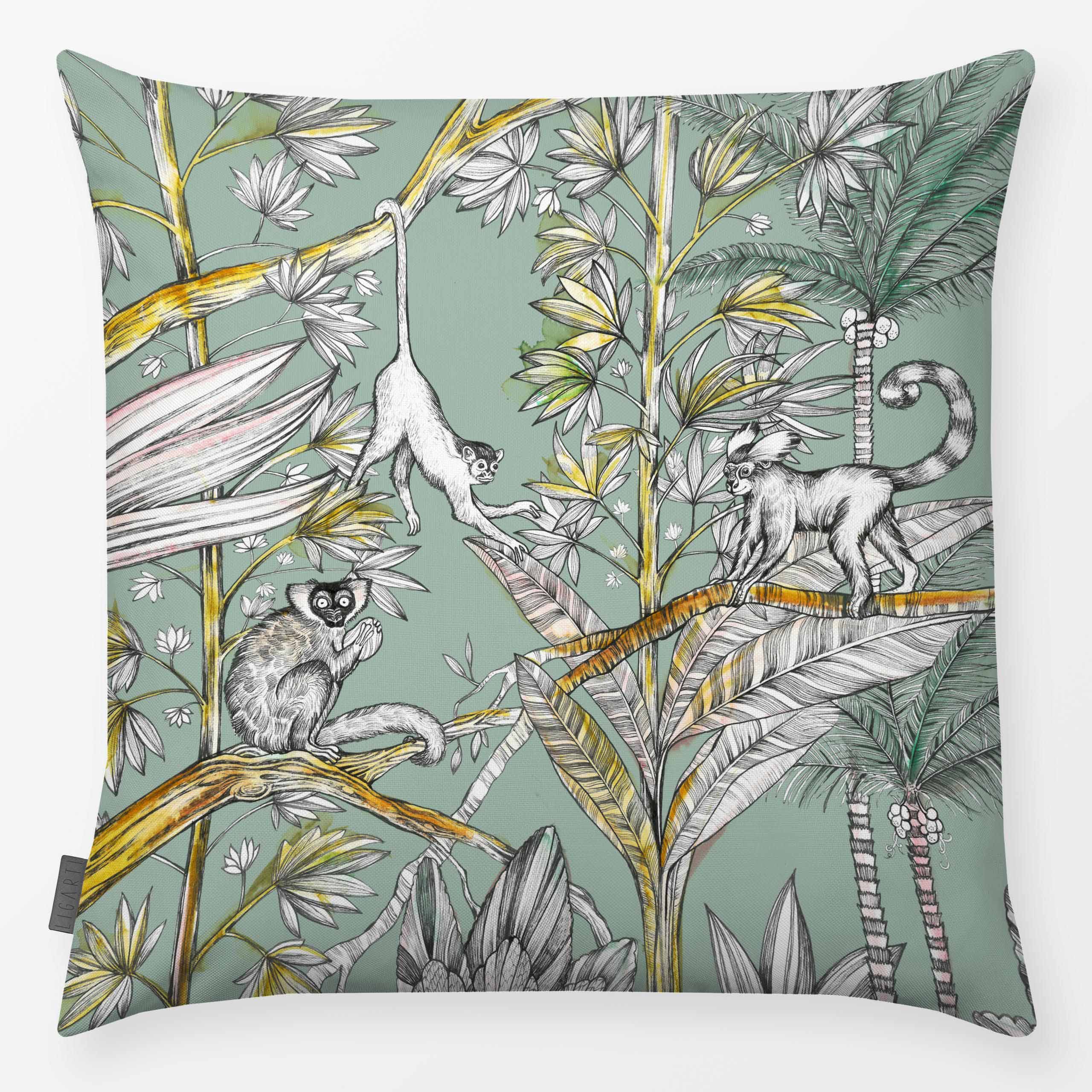 Pillow monkey jungle