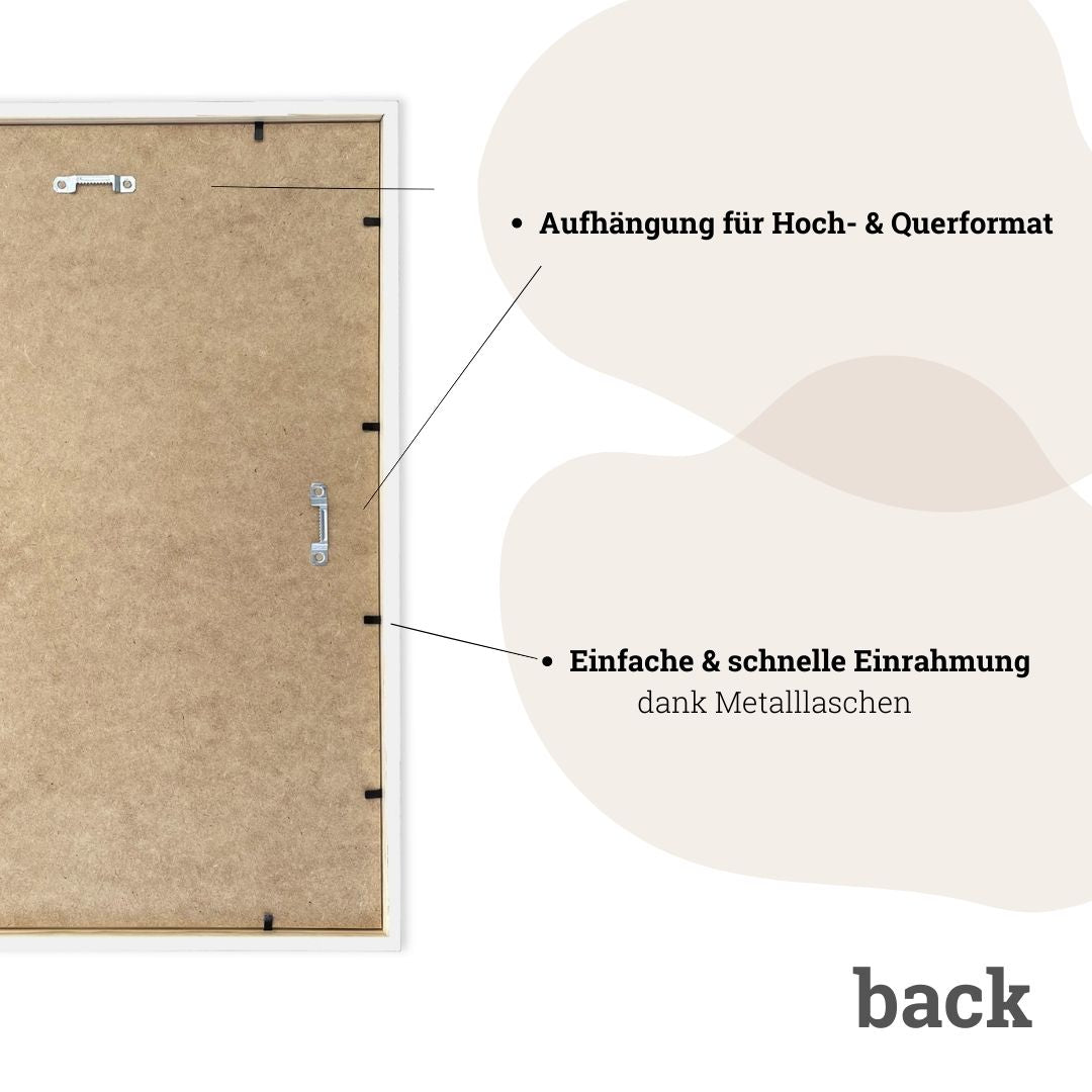 Bilderrahmen - Weiß