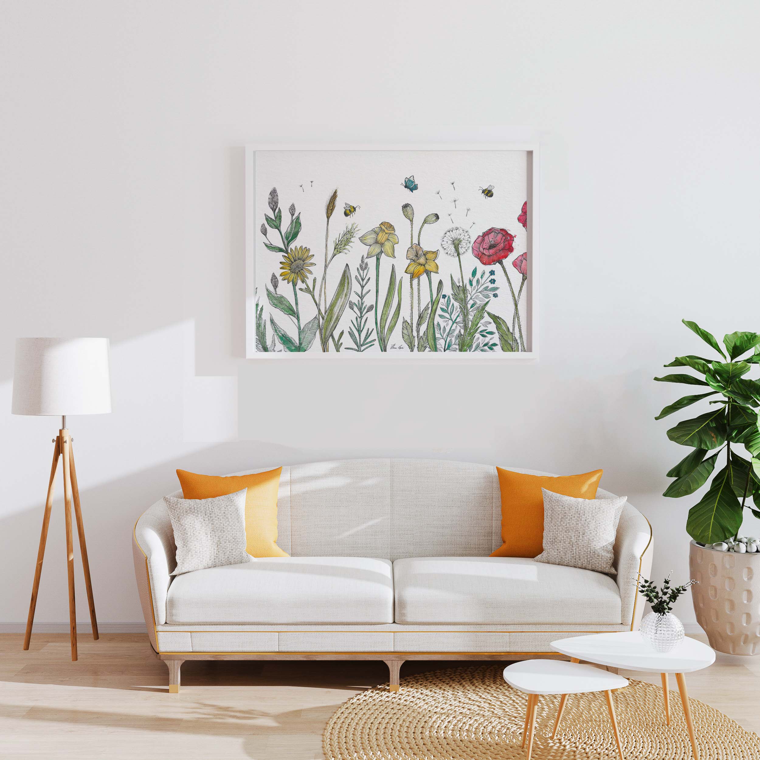 Art Print - Flower Meadow