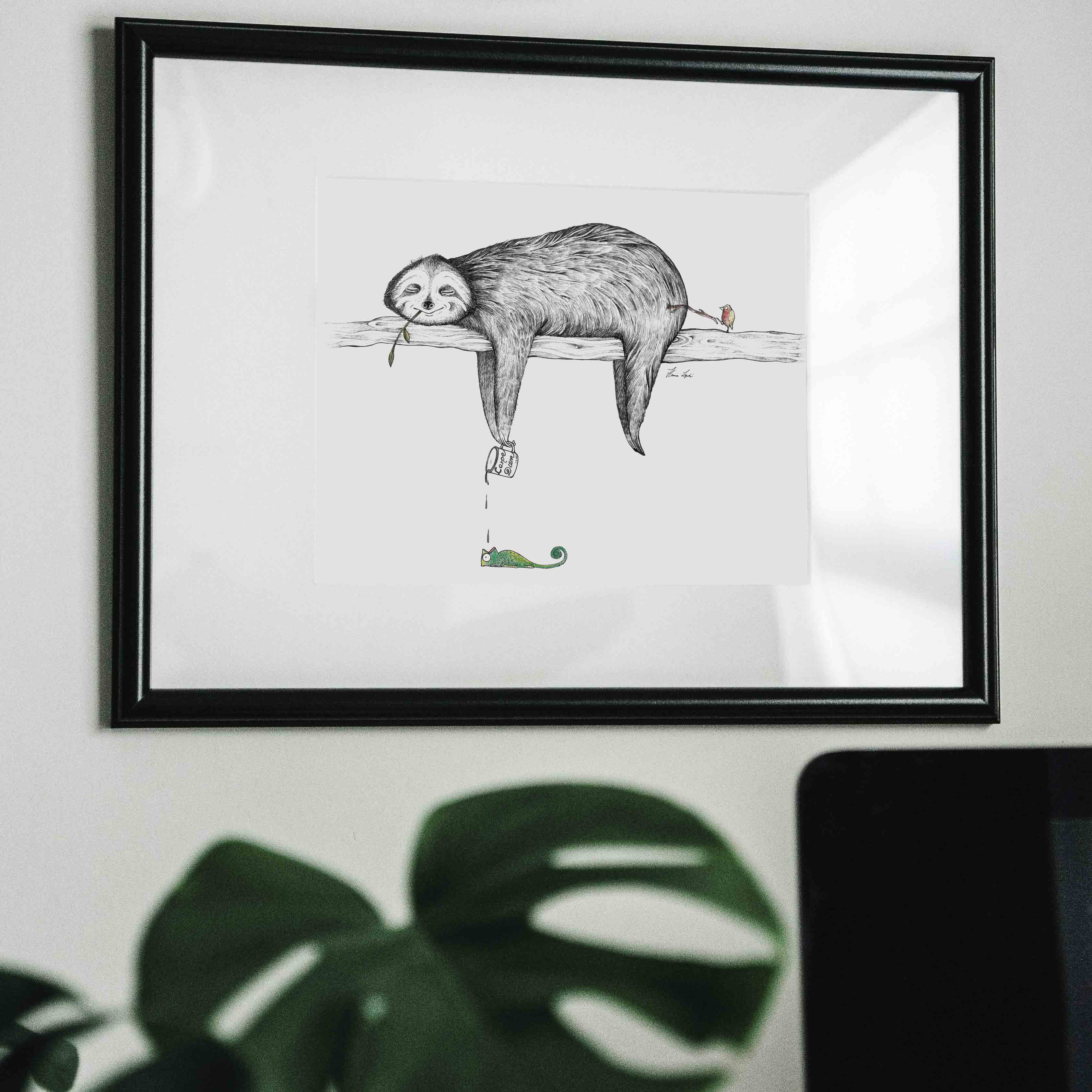 Art Print - Sloth