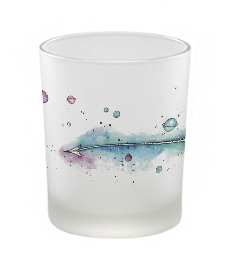 Windlicht - Space Rochen