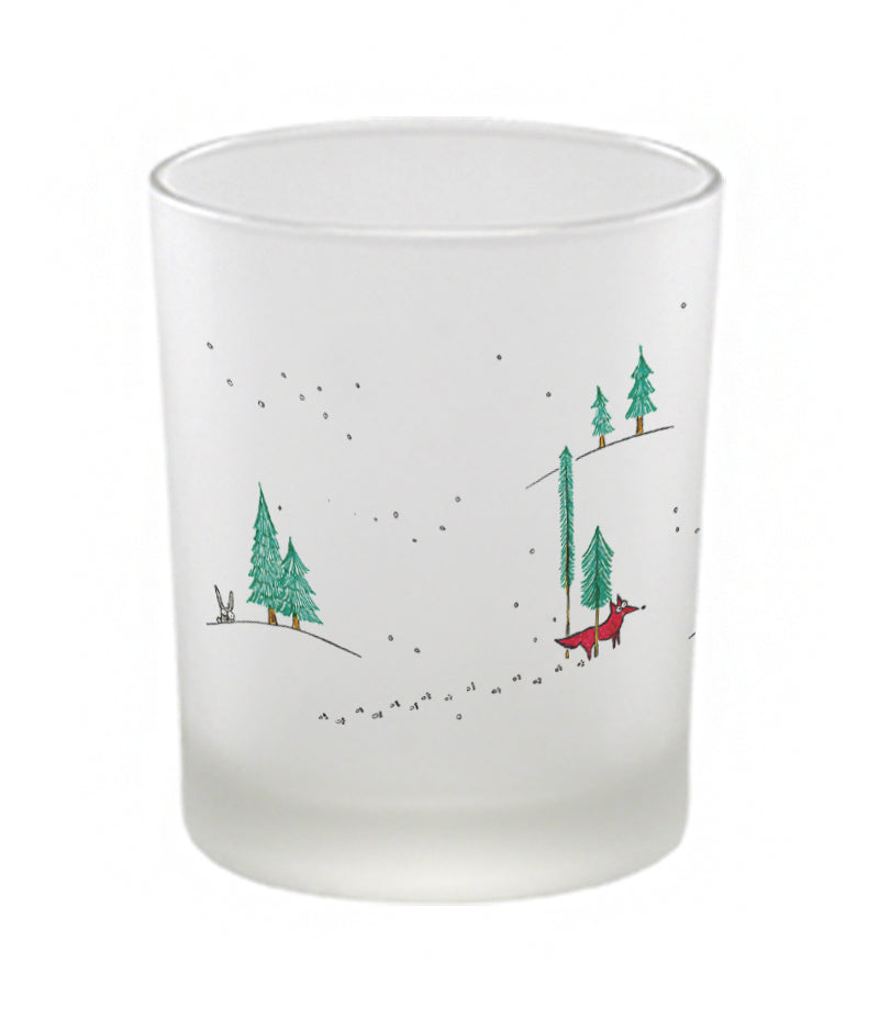 Windlicht - Winterfüchse