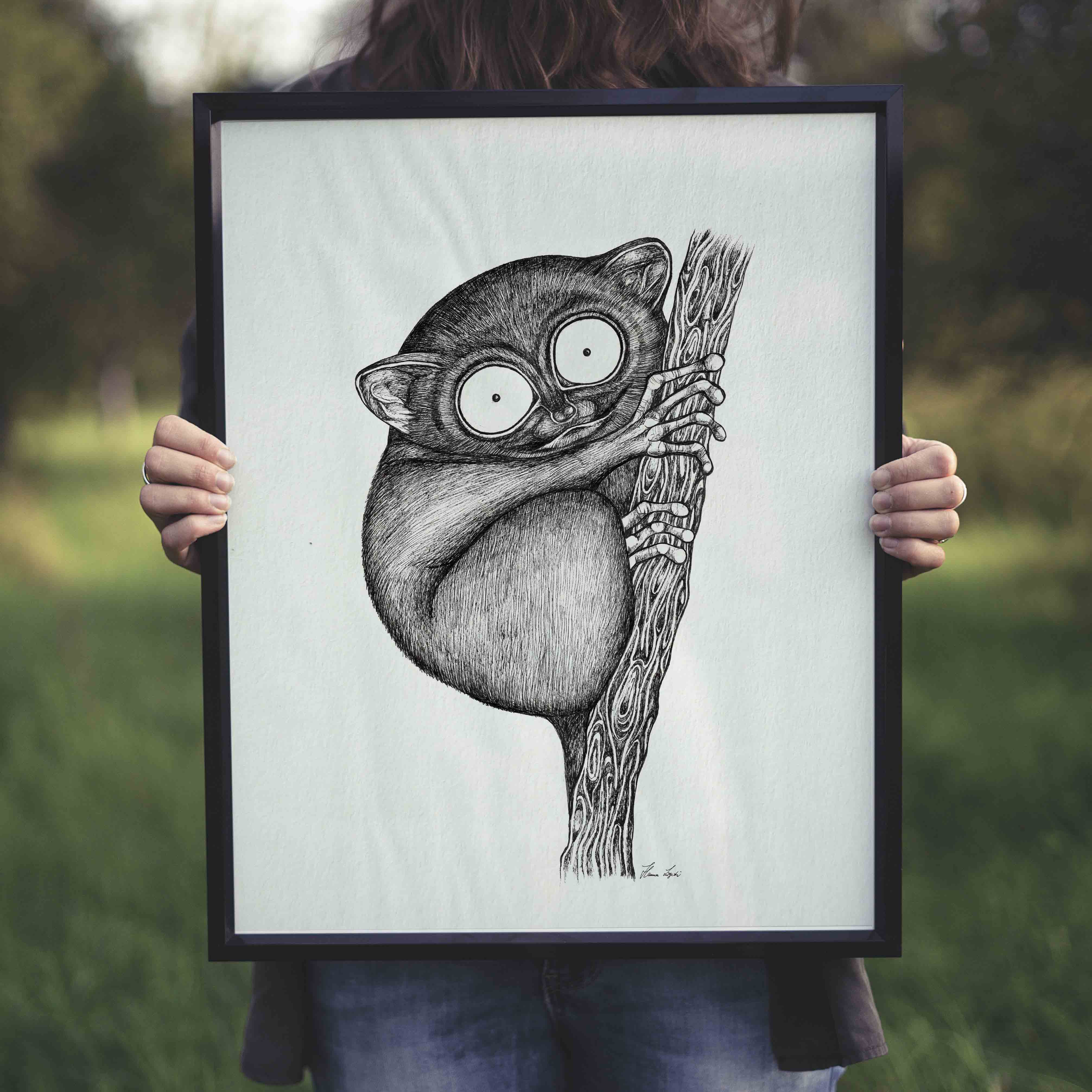 Art Print - Tarsier