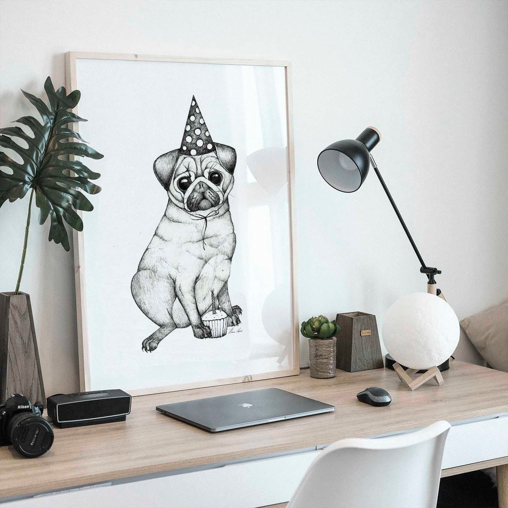 Art Print - Pug