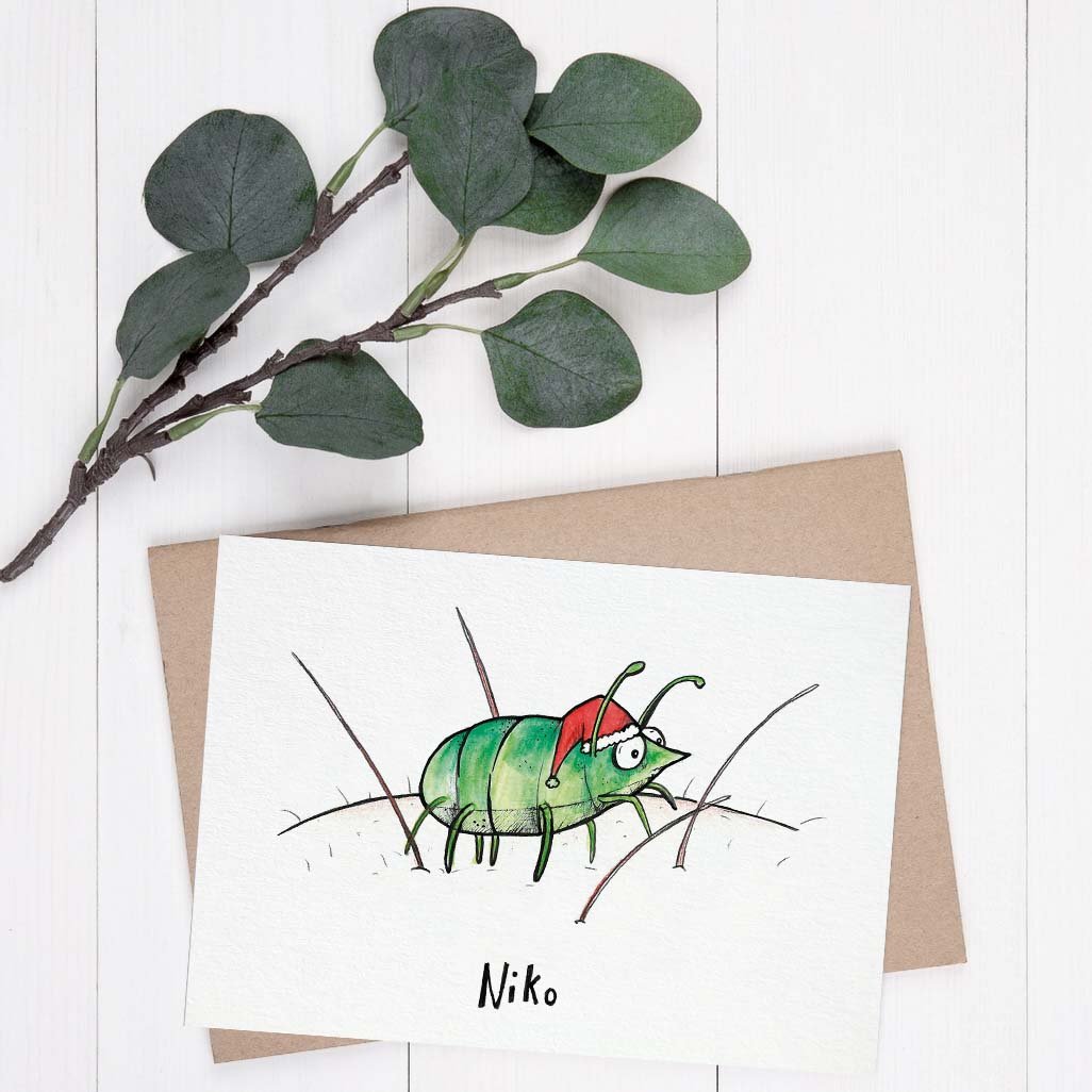 Grußkarte Nikolaus Weihnachten