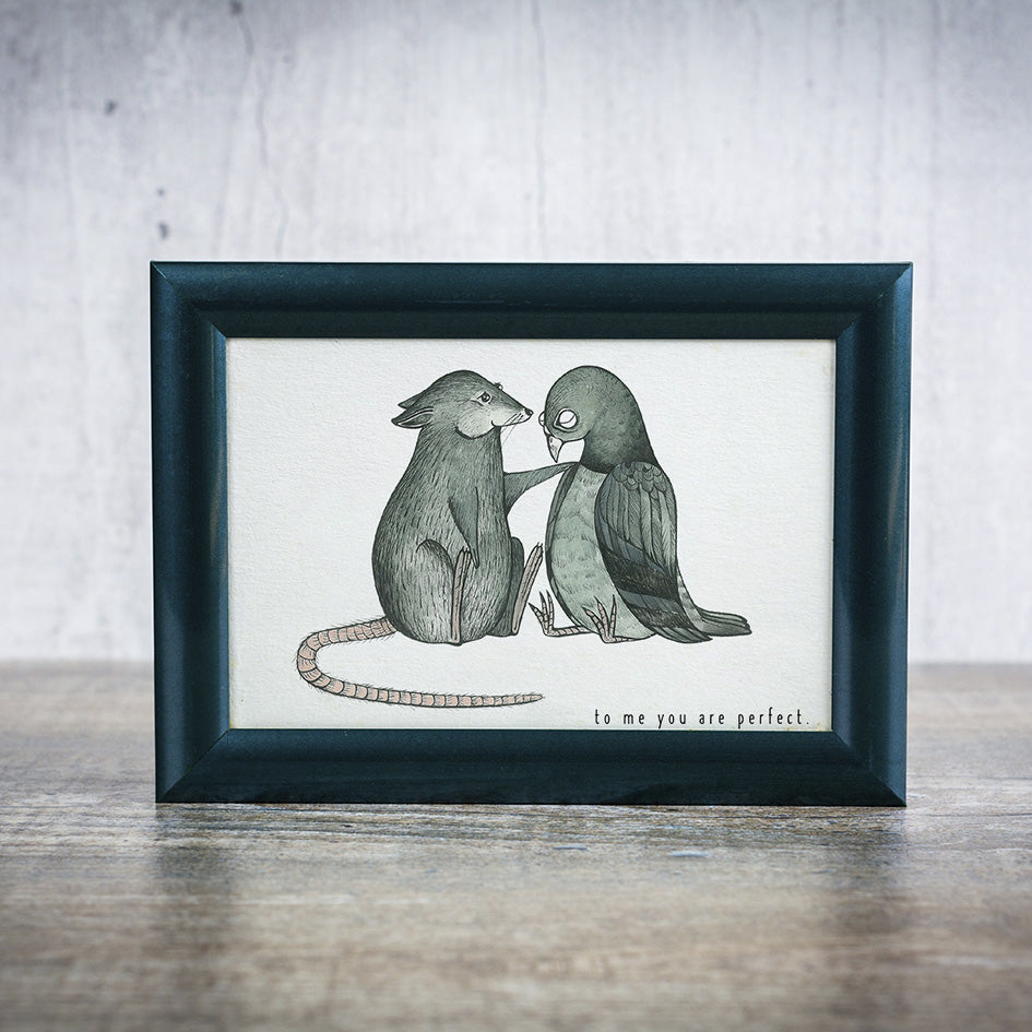 Postkarte – You are perfect