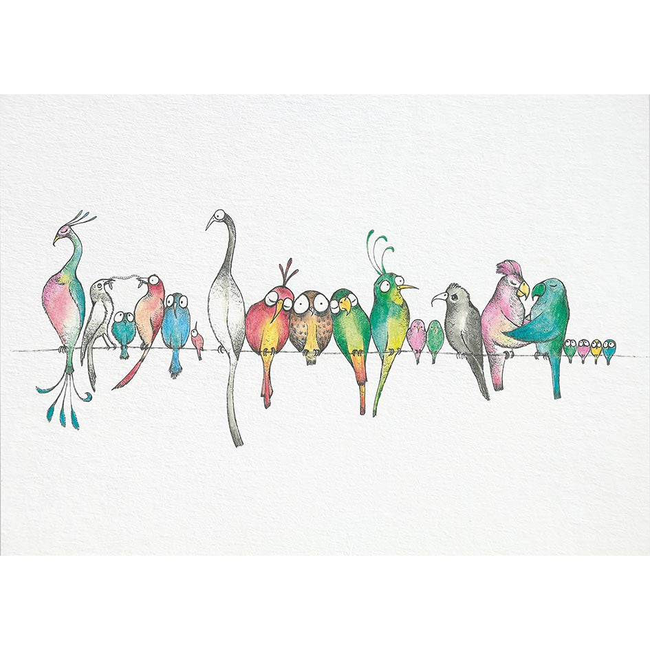 Postkarten – 6er-Set – Freundschaft